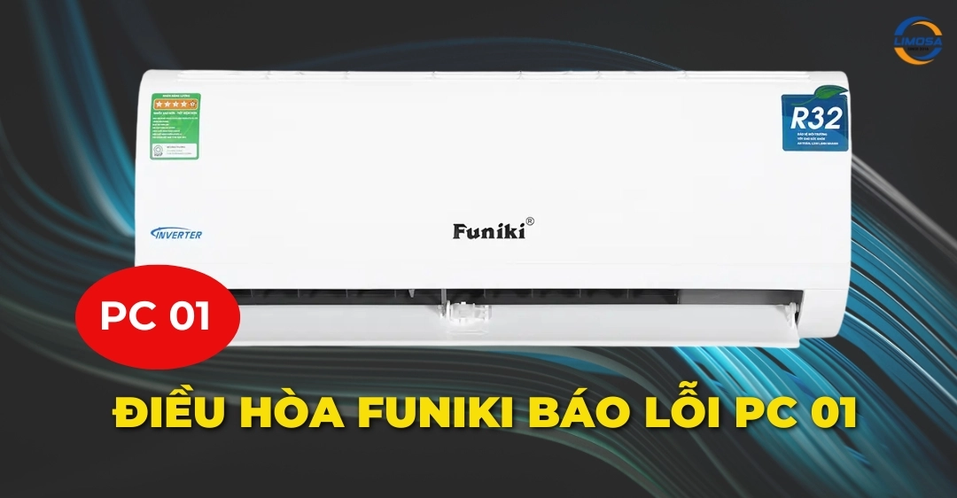 Máy lạnh Funiki báo lỗi PC 01
