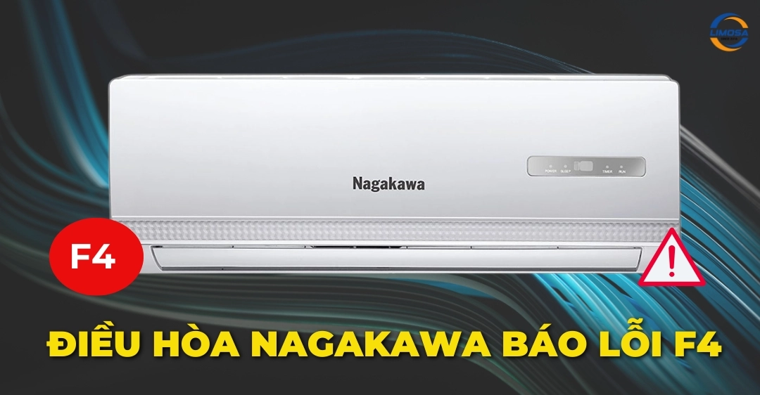 Điều hòa Nagakawa báo lỗi F4