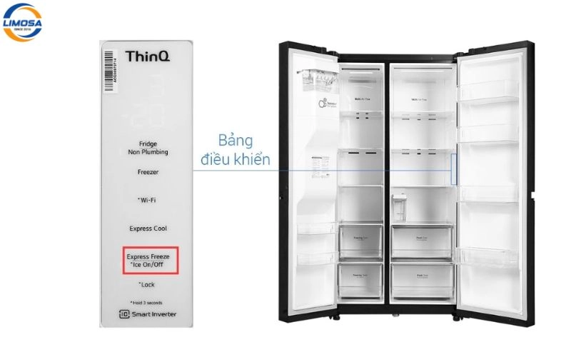 Giới thiệu chung về bật chế độ làm đá tự động tủ lạnh LG