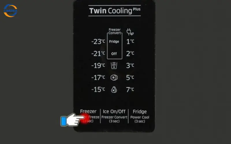 Hiện tượng tủ lạnh Samsung báo lỗi nháy đèn 2 lần là gì?