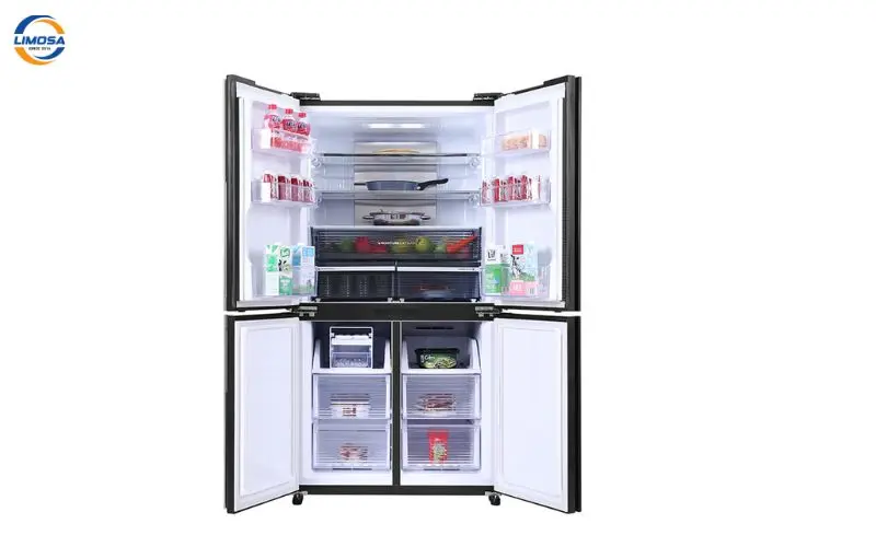 Hướng dẫn cách lắp các ngăn tủ lạnh Sharp