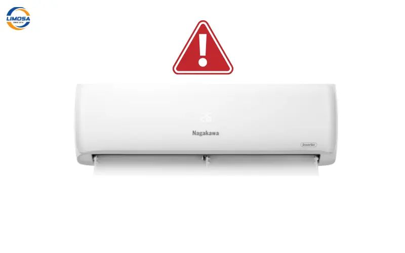 Lỗi E8 điều hòa Nagakawa là gì?