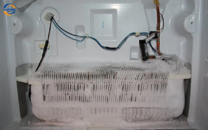 Lỗi hệ thống xả đá (mã F017)