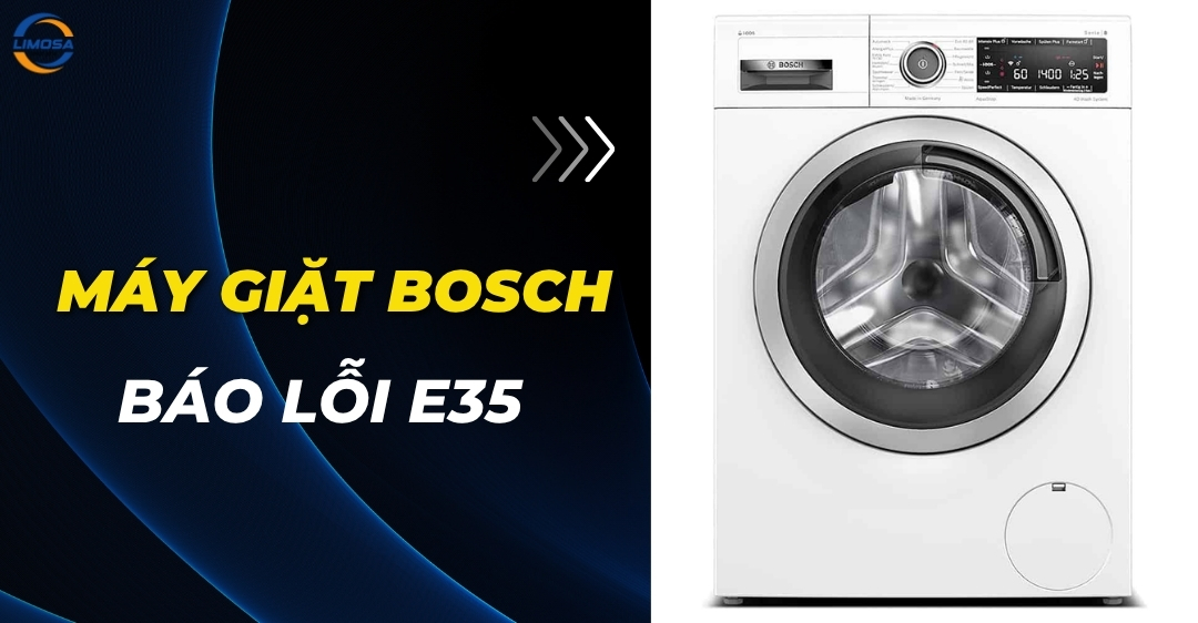 Máy giặt Bosch báo lỗi E35