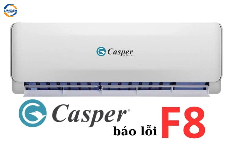 Máy giặt Casper báo lỗi F8 là gì?