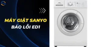 Máy giặt Sanyo báo lỗi ED1