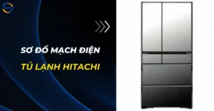 Sơ đồ mạch điện tủ lạnh Hitachi