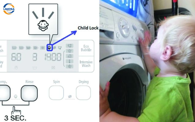 Máy tự ghi nhớ trạng thái khóa trẻ em cũ