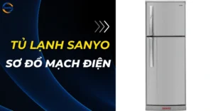 Sơ đồ mạch điện tủ lạnh Sanyo