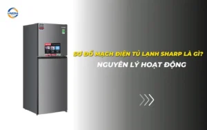 Sơ đồ mạch điện tủ lạnh Sharp