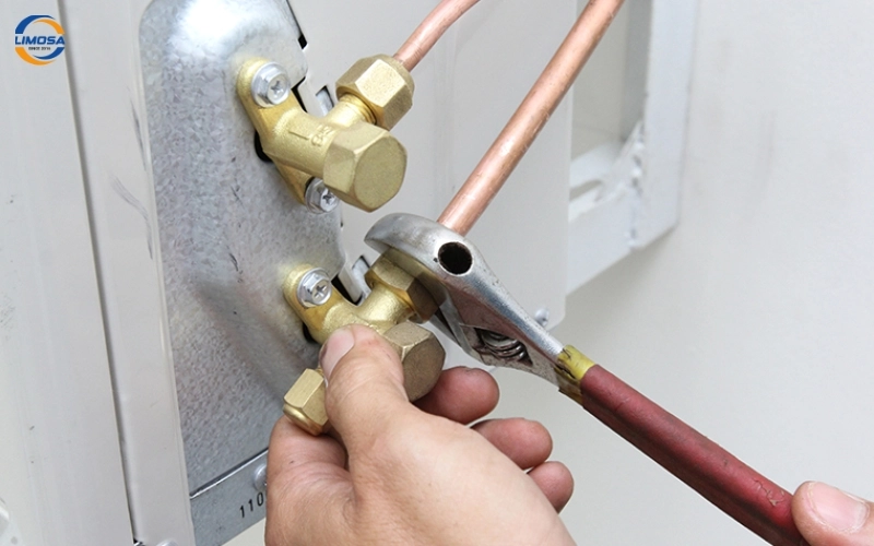 Kiểm tra và sửa chữa lắp đặt đường ống gas