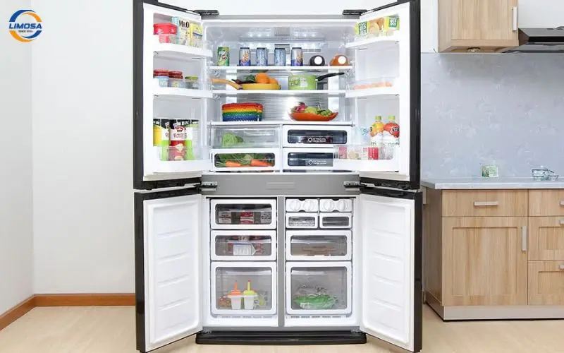 Thông số kỹ thuật của tủ lạnh Sharp 626 lít SJ FX631V SL