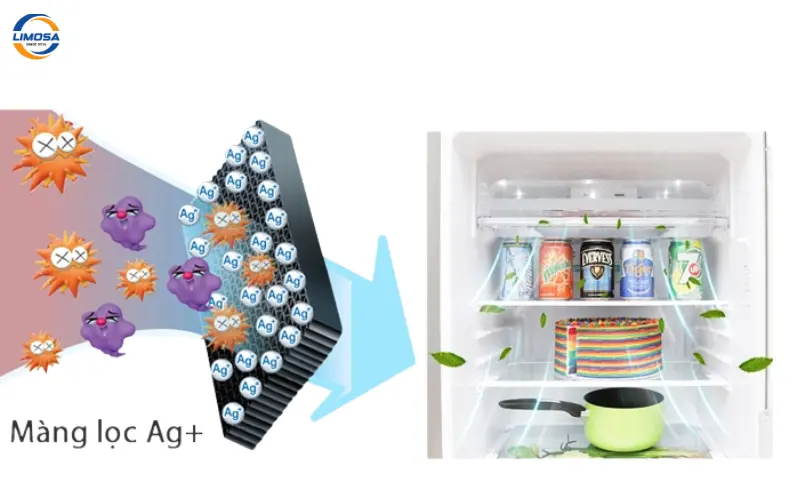 Tổng quan về tủ lạnh Sharp inverter 165 lít SJ X176E SL