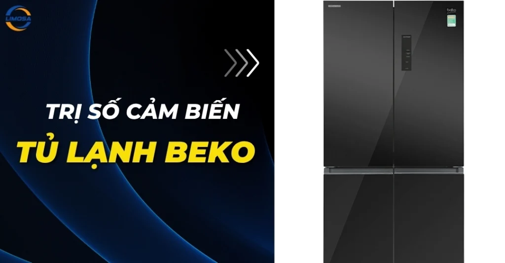 Trị số cảm biến tủ lạnh Beko