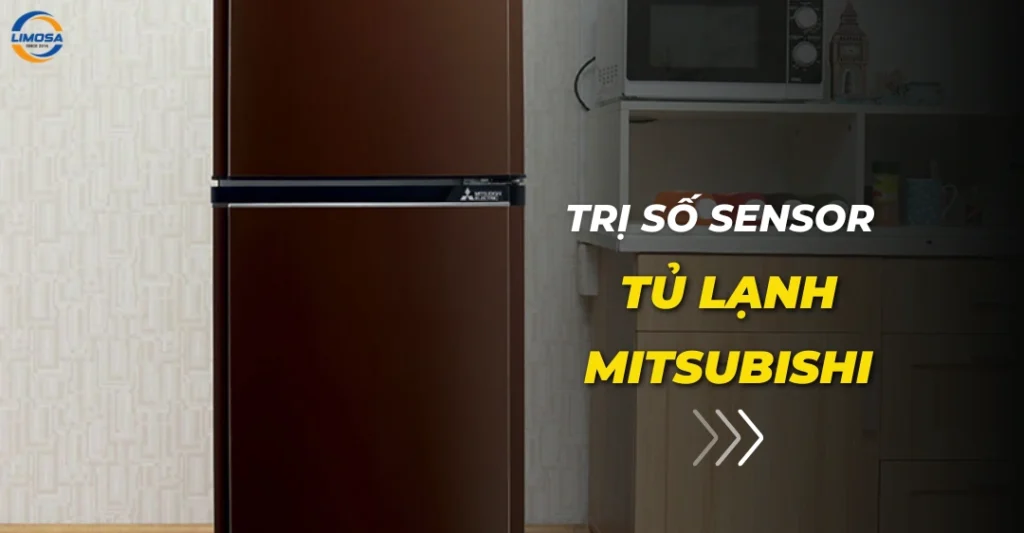 Trị số sensor tủ lạnh Mitsubishi