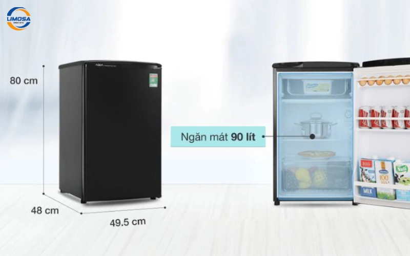 Tủ lạnh Aqua 90l có làm đá được không?