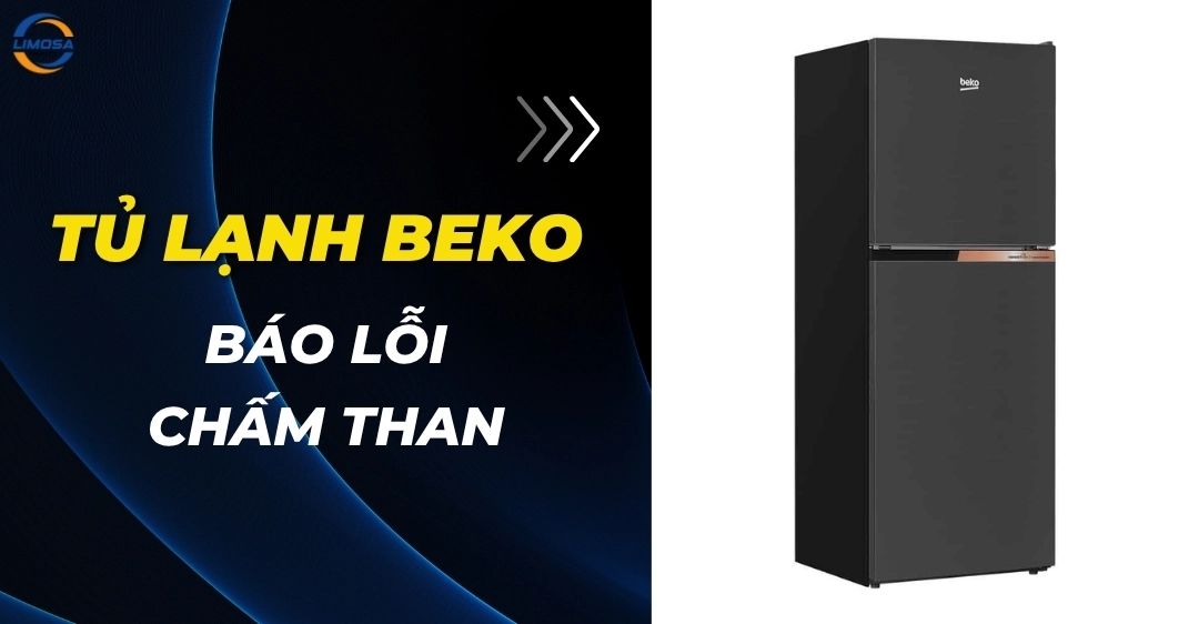 Tủ lạnh Beko báo lỗi chấm than