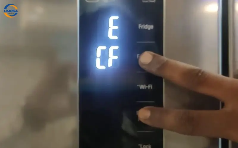 Tủ lạnh LG báo lỗi CF là gì?