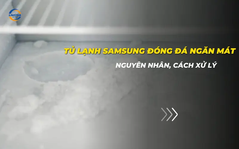 Tủ lạnh Samsung đóng đá ngăn mát