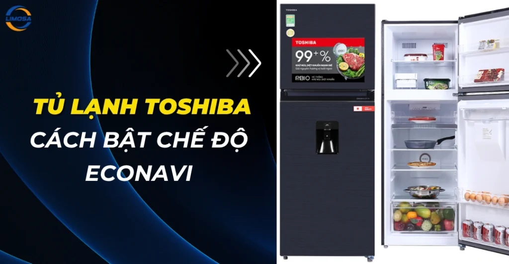 Bật chế độ Econavi của tủ lạnh Panasonic
