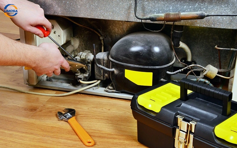 Bơm lại ga sau sửa chữa đảm bảo tủ lạnh hoạt động tốt