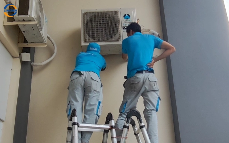 Các bước sửa máy lạnh Casper theo tiêu chuẩn tại Điện Lạnh Limosa