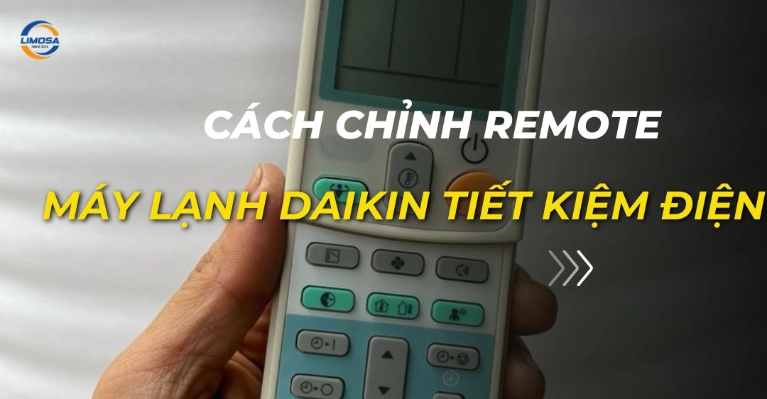 Cách chỉnh remote máy lạnh Daikin tiết kiệm điện hiệu quả cách chỉnh remote máy lạnh daikin tiết kiệm điện