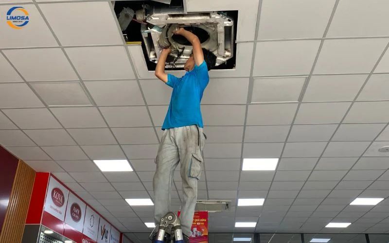 Cách liên hệ đặt lịch dịch vụ sửa máy lạnh Reetech tại Limosa