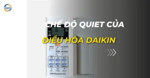 chế độ quiet của điều hòa daikin