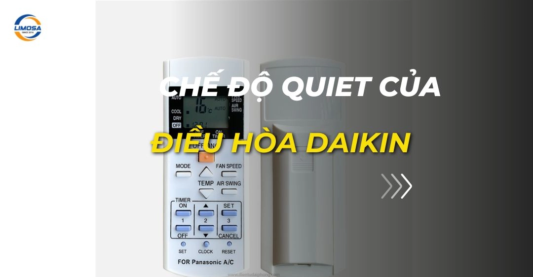 chế độ quiet của điều hòa daikin