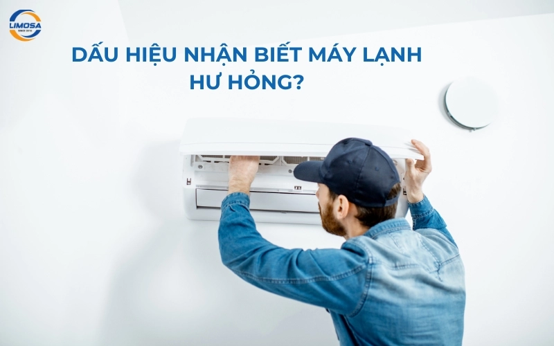 Những sự cố máy lạnh nên gọi dịch vụ sửa máy lạnh tại nhà Điện Lạnh Limosa