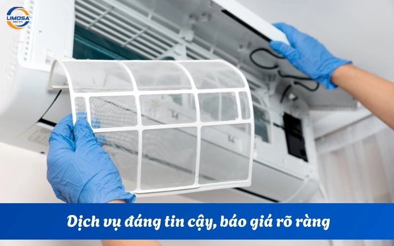 Dịch vụ tháo lắp máy lạnh đáng tin cậy, báo giá rõ ràng