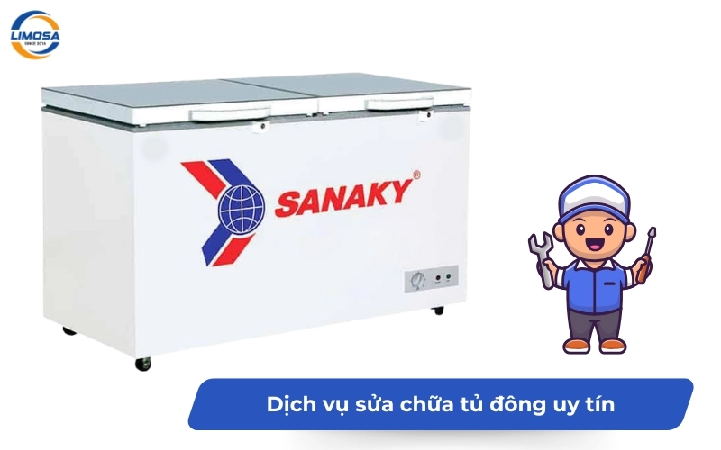 Dịch vụ sửa chữa tủ đông uy tín của Điện Lạnh Limosa