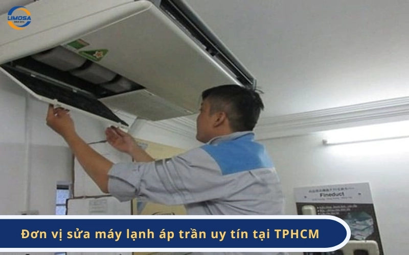 Điện Lạnh Limosa - Đơn vị sửa máy lạnh áp trần uy tín tại TPHCM