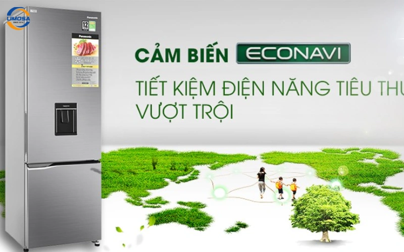 Giới thiệu về công nghệ Econavi trên tủ lạnh Panasonic