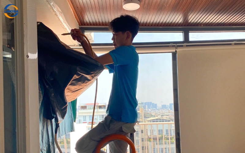 Khảo sát và kiểm tra tình trạng máy lạnh National