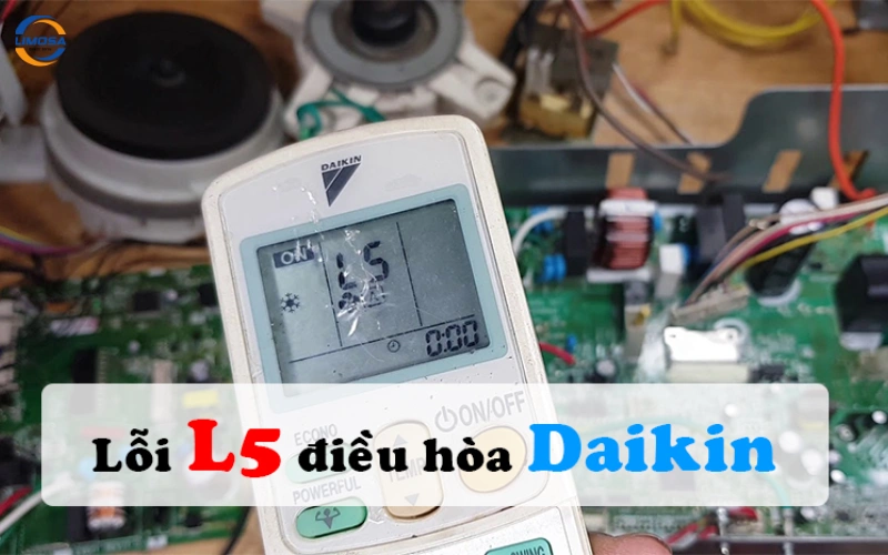 Lỗi l5 điều hòa Daikin inverter là gì?