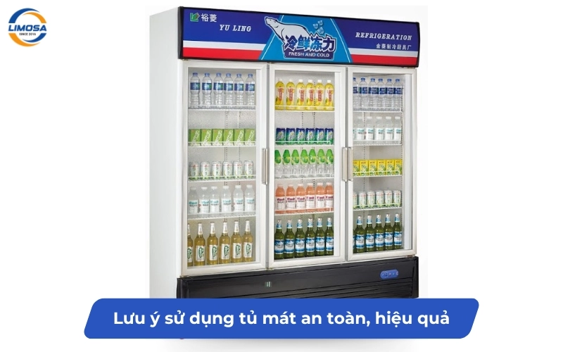 Một số lưu ý sử dụng tủ mát an toàn, hiệu quả