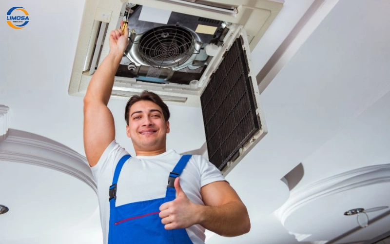 Máy lạnh Daikin báo lỗi A3 do tắc đường ống xả hoặc ống nước bị gập kẹt