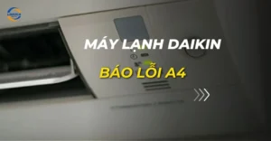 máy lạnh daikin báo lỗi a4