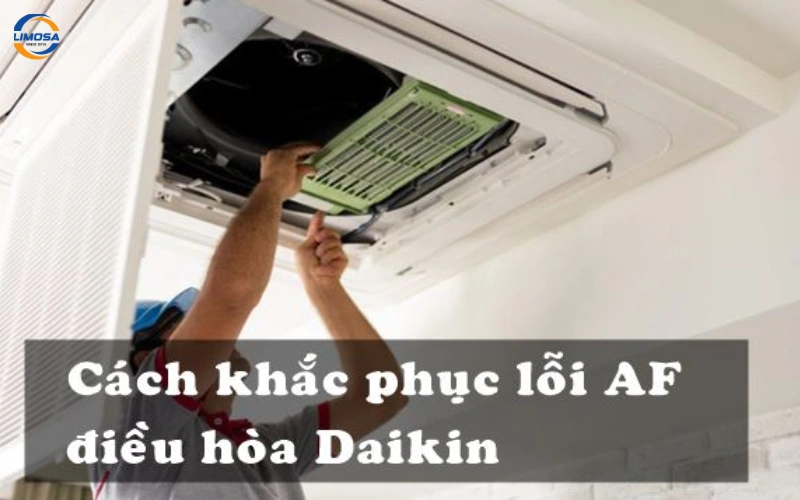 Máy lạnh Daikin báo lỗi AF do board mạch dàn lạnh (PCB) bị lỗi