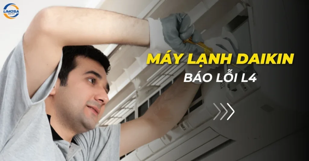Máy lạnh Daikin báo lỗi L4