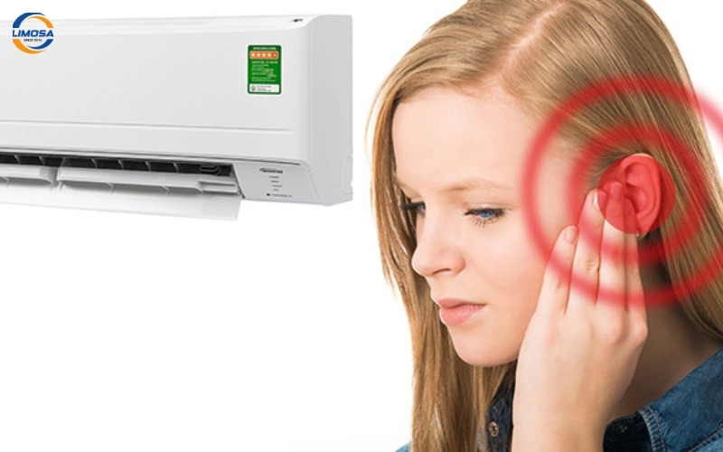 Máy lạnh phát ra tiếng kêu to khi hoạt động