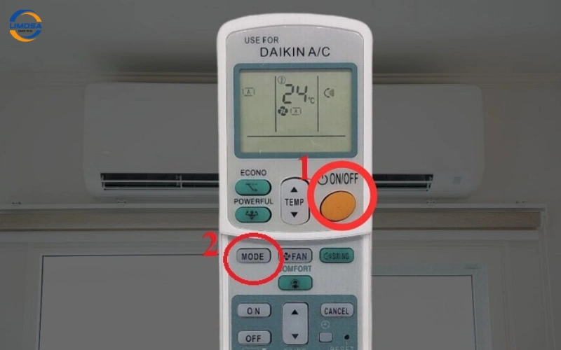 Nguyên lý hoạt động của chế độ khử mùi và hút ẩm trên Daikin