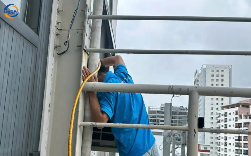Quy trình tiếp nhận và sửa máy lạnh tại nhà Bình Thạnh