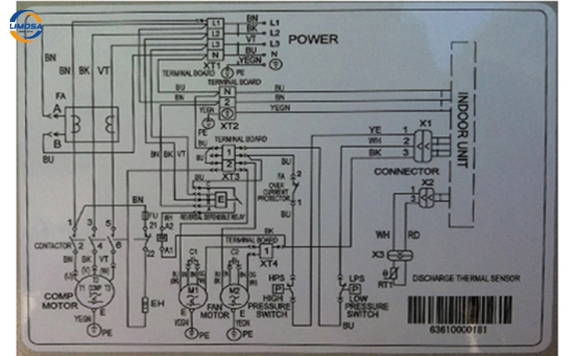 Sơ đồ đấu dây điều hòa Daikin inverter là gì?