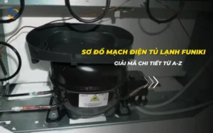 Sơ đồ mạch điện tủ lạnh  Funiki