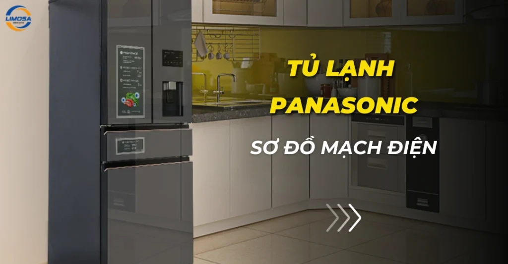Sơ đồ mạch điện tủ lạnh Panasonic