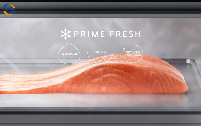 So sánh chế độ Prime fresh với các ngăn bảo quản khác và sản phẩm đối thủ