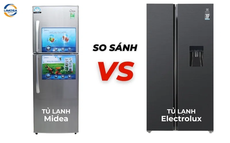 So Sánh Tủ Lạnh Midea Và Electrolux